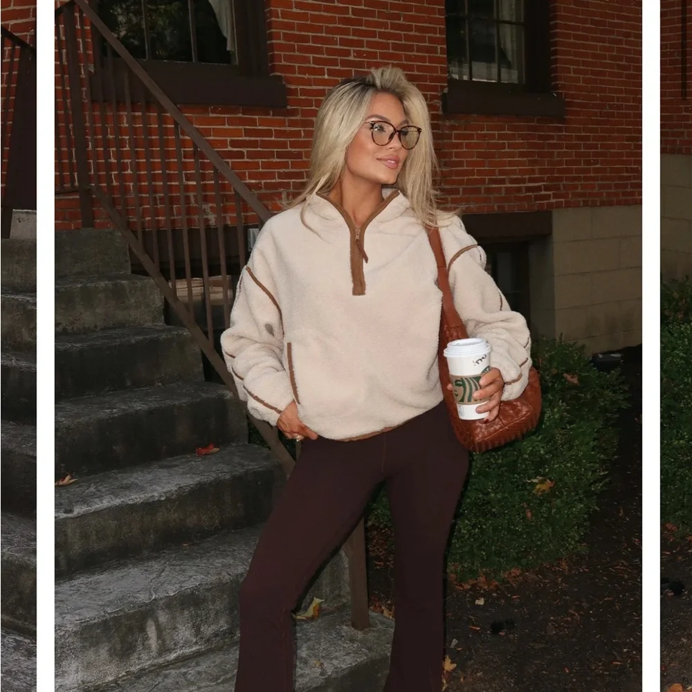 Thirty-Way - Cream Teddy Jacket - Picture 9 of 9